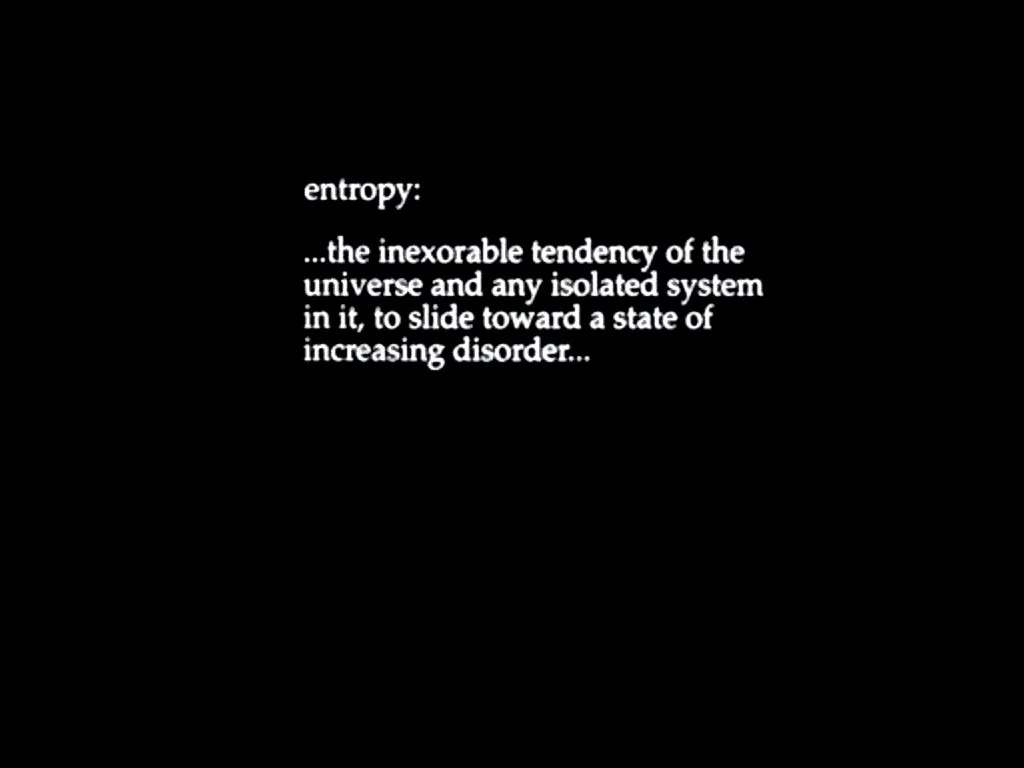 Photo 2 du film : Entropy