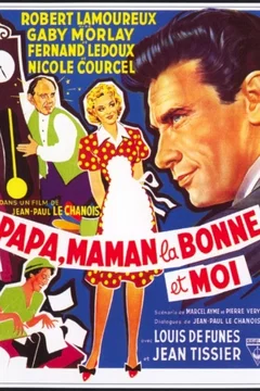 Affiche du film Papa maman la bonne et moi