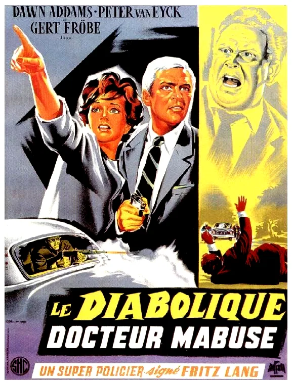 Affiche du film : Le Diabolique Docteur Mabuse