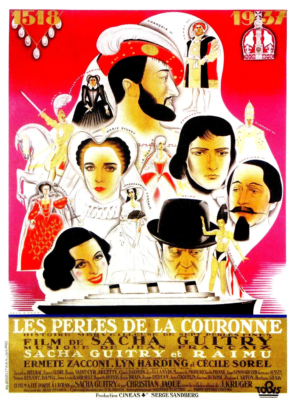 Affiche du film : Les perles de la couronne