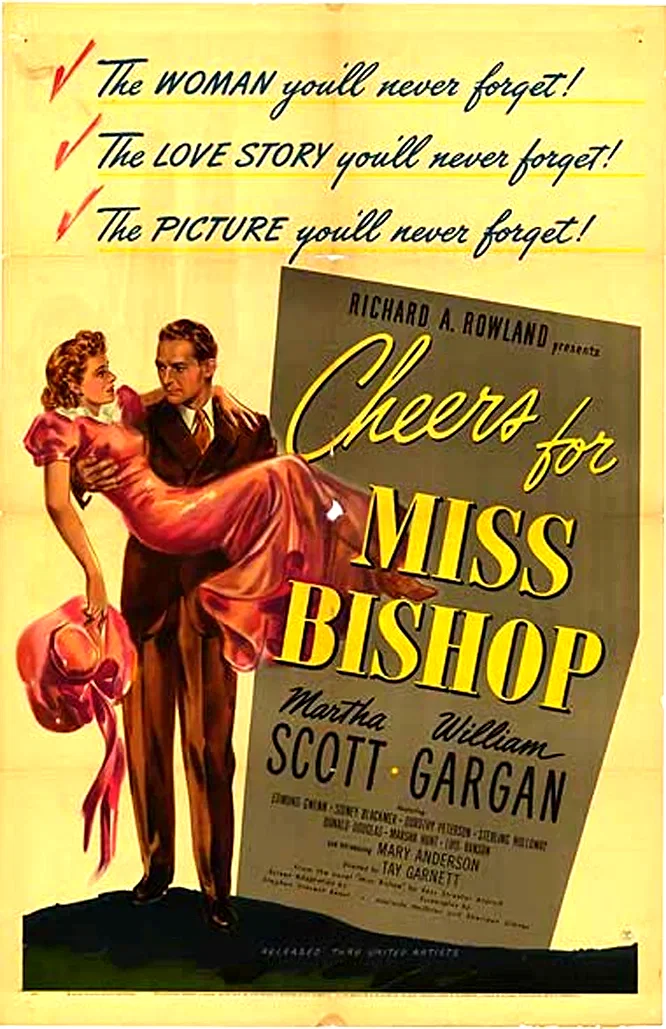 Affiche du film : Cheers for Miss Bishop