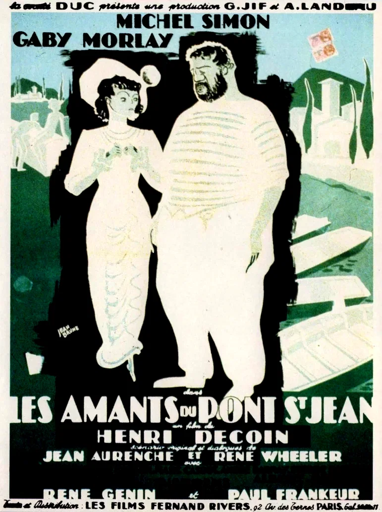 Affiche du film : Les amants du pont saint jean