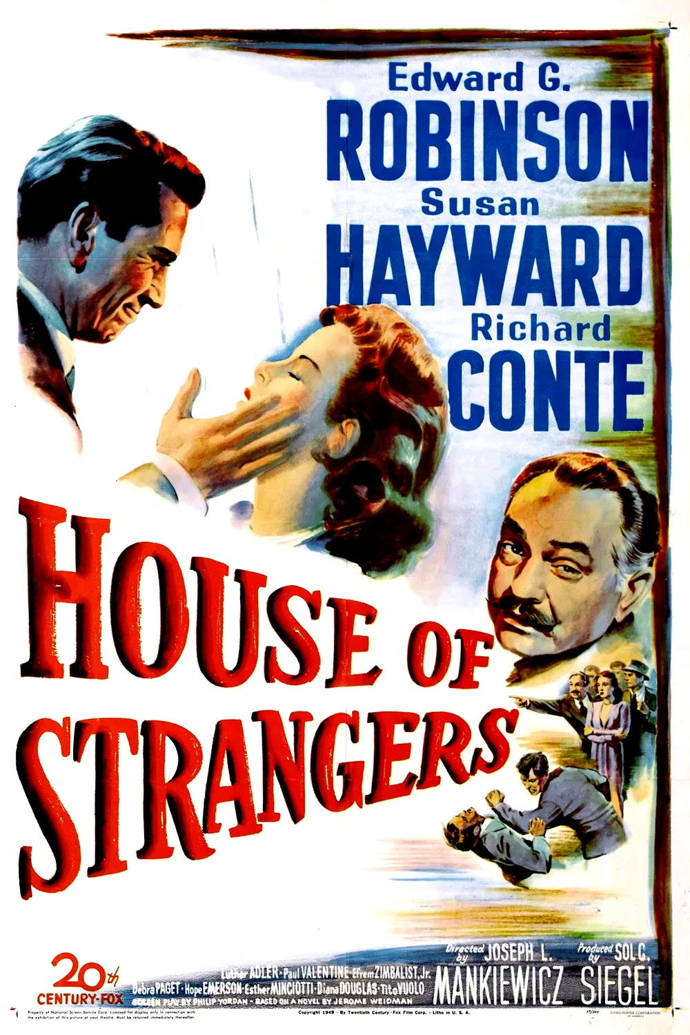 Affiche du film : La maison des étrangers