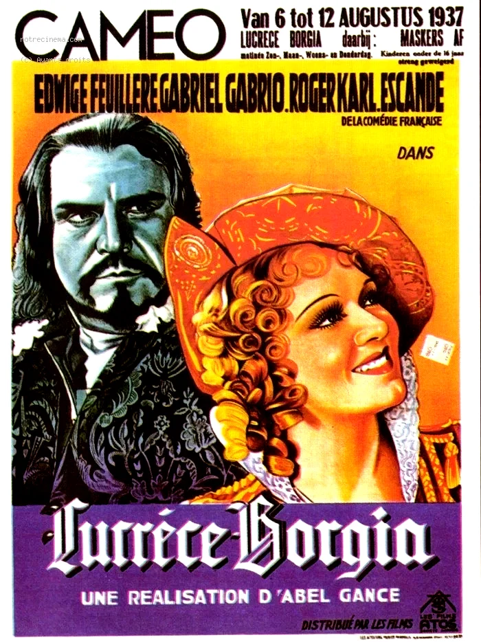 Affiche du film : Lucrèce Borgia