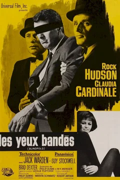 Affiche du film = Les yeux bandes