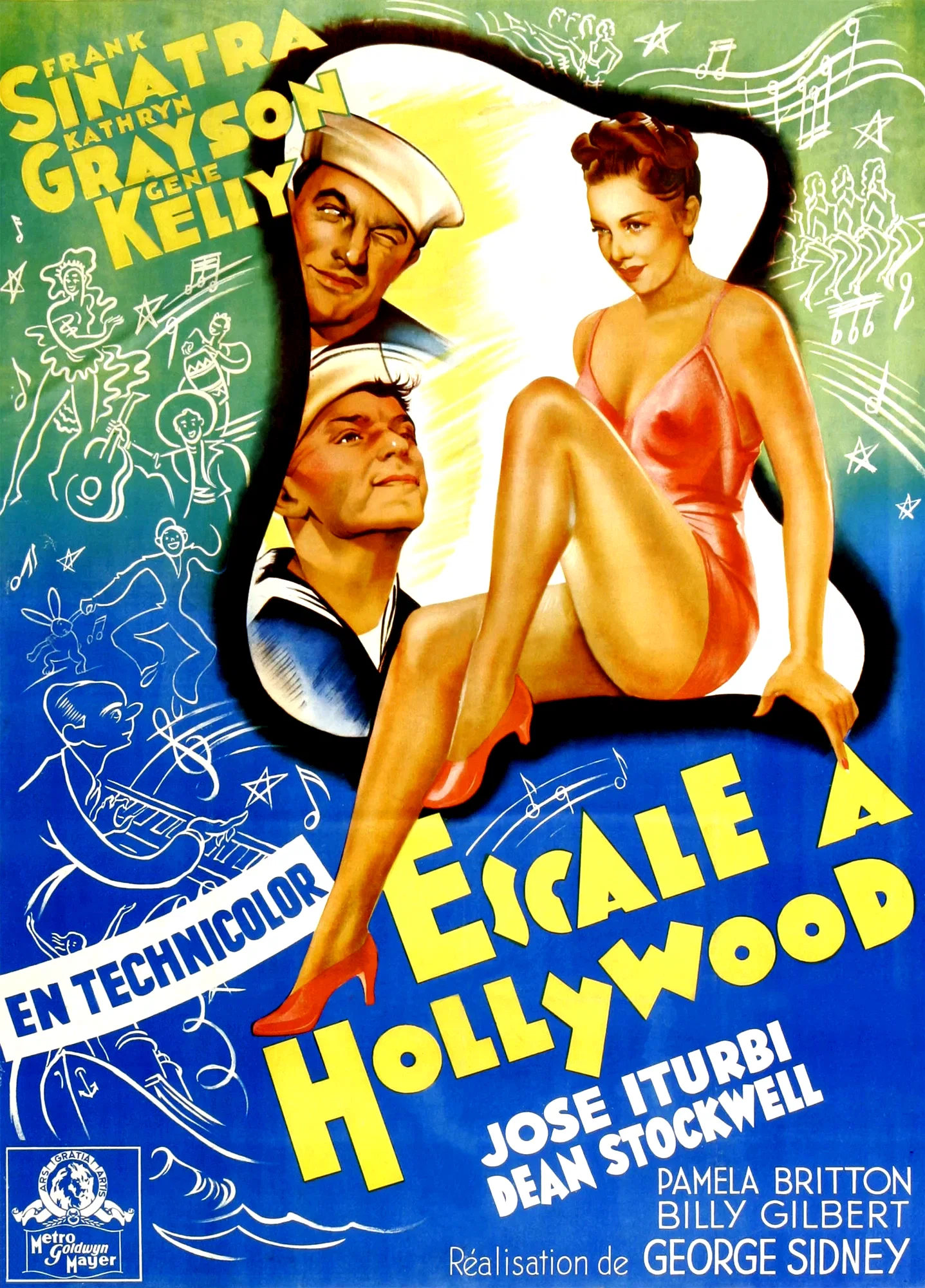 Affiche du film : Escale a hollywood