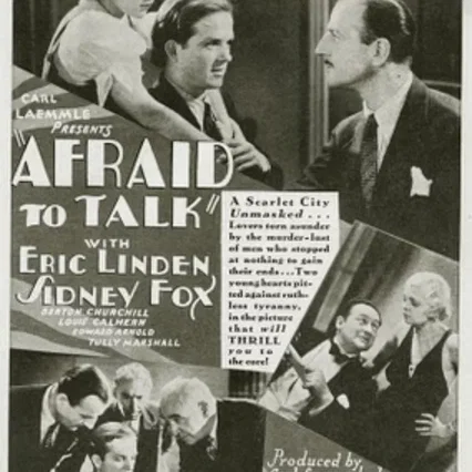 Miniature photo du film : Afraid to talk