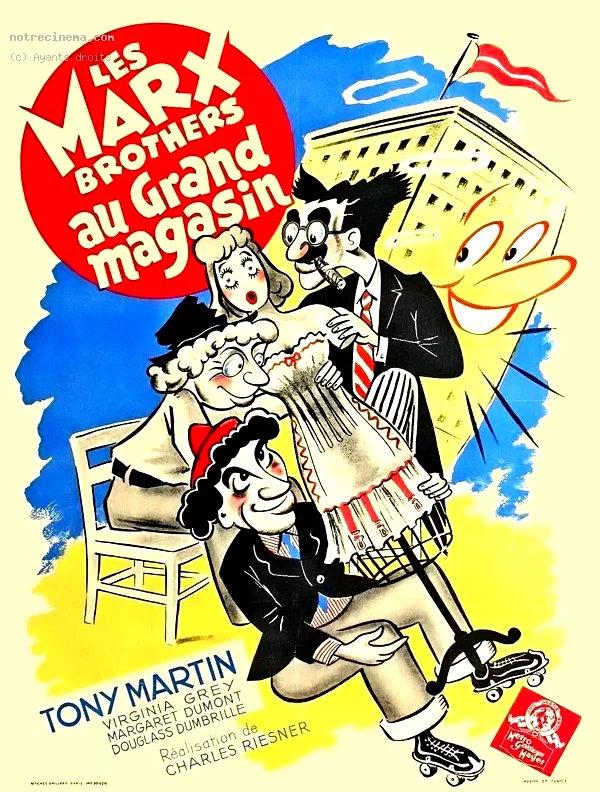 Affiche du film : Les marx brothers au grand magasin