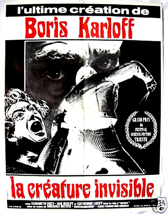 Affiche du film : La creature invisible