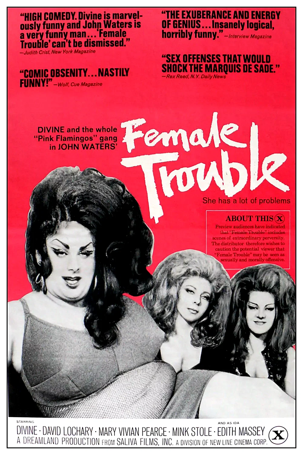 Affiche du film : Female trouble