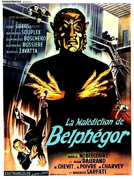 Affiche du film : La malediction de belphegor