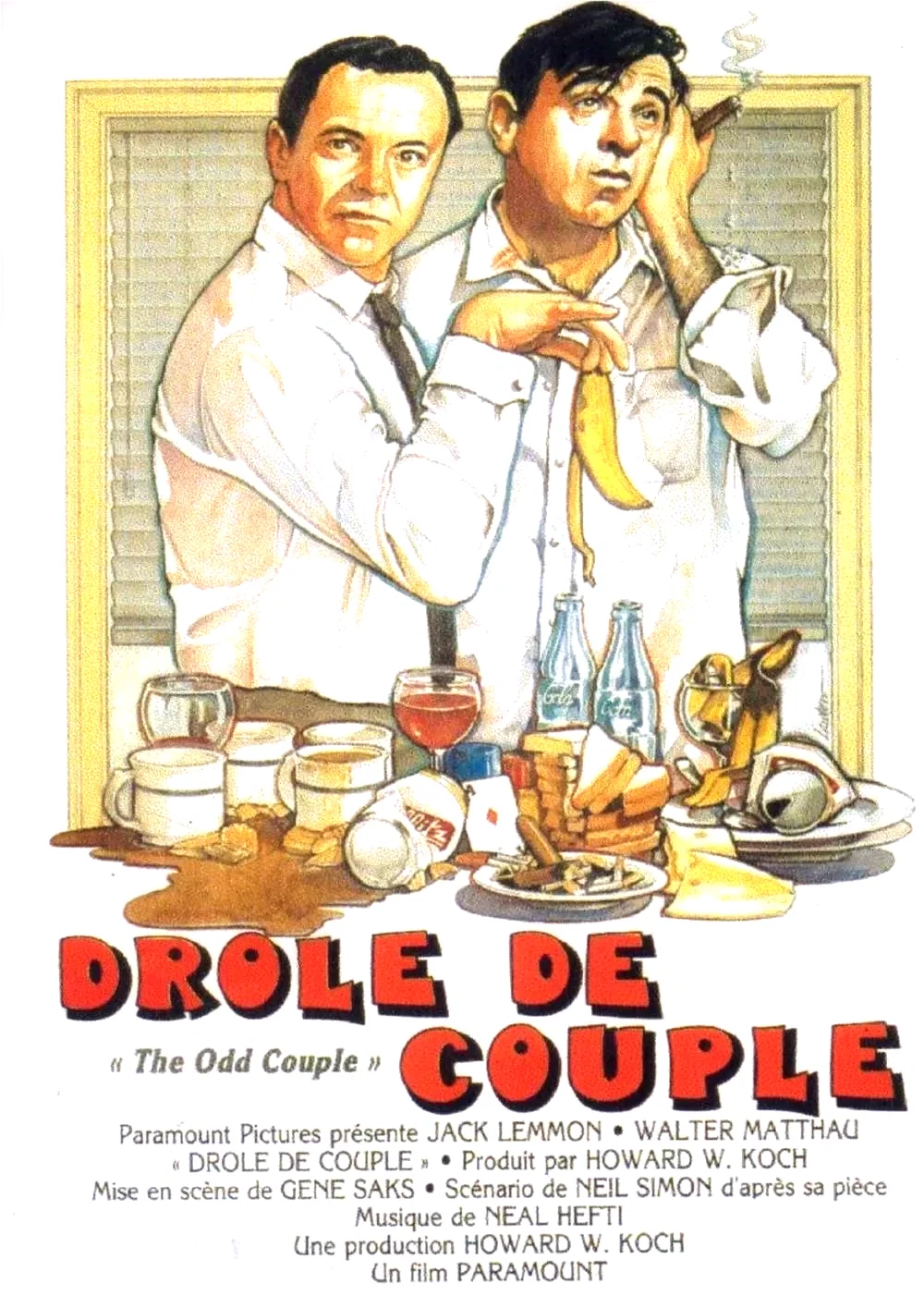 Affiche du film : Drole de couple