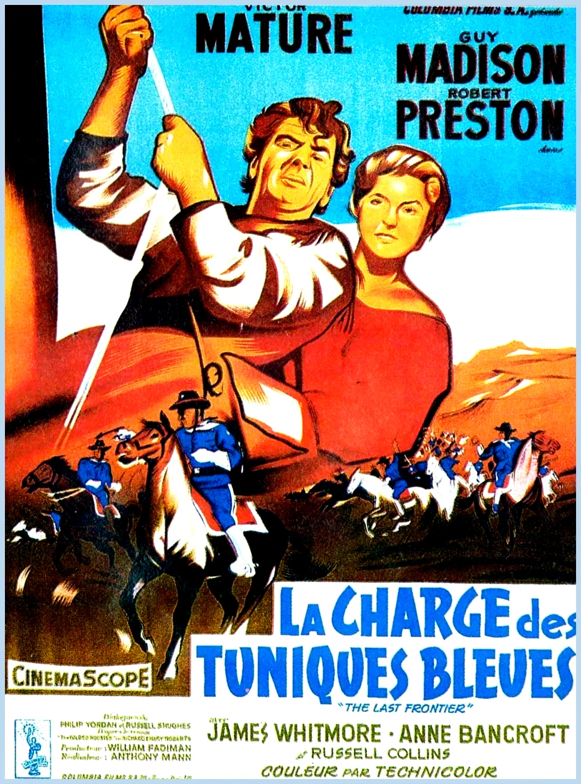 Affiche du film : La charge des tuniques bleues