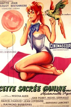 Affiche du film = Cette sacrée gamine