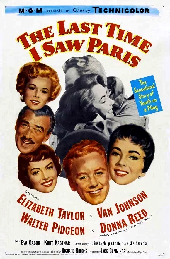 Affiche du film : La dernière fois que j'ai vu Paris