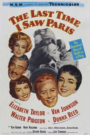 Affiche du film : La dernière fois que j'ai vu Paris