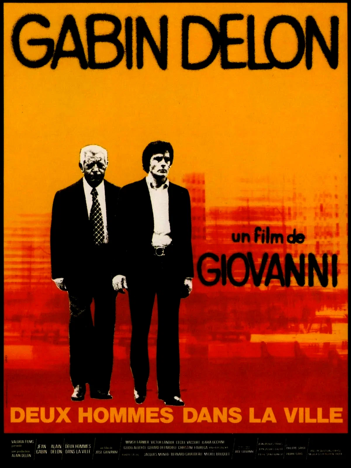 Affiche du film : Deux hommes dans la ville