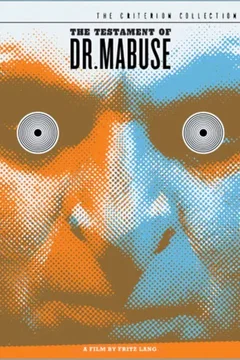 Affiche du film Le Testament du docteur Mabuse