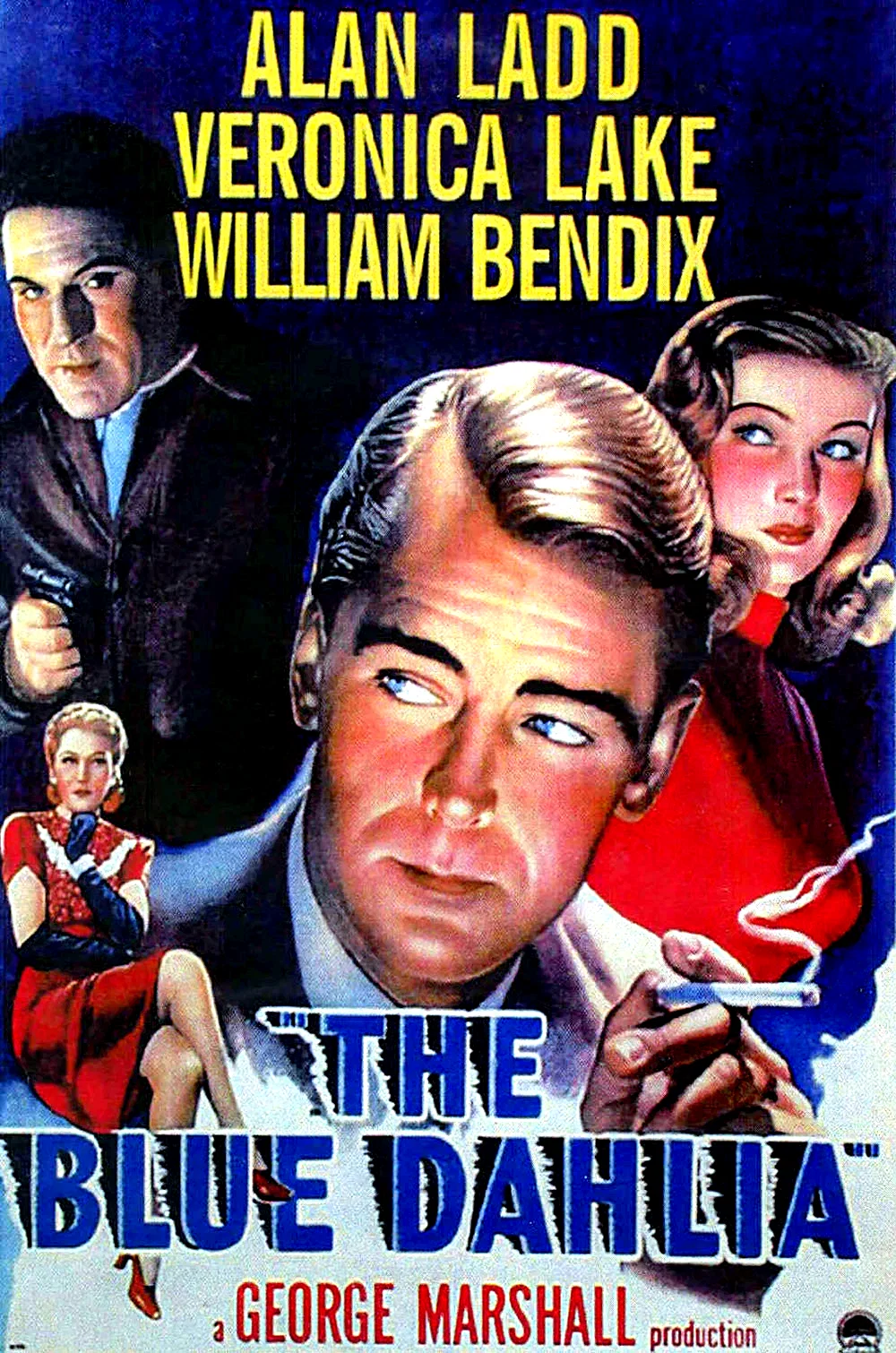 Affiche du film : Le dahlia bleu