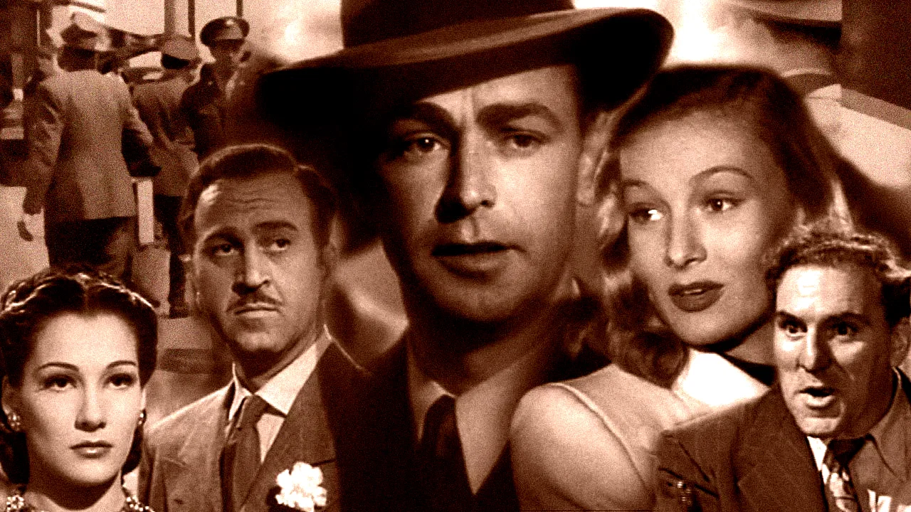 Photo du film : Le dahlia bleu