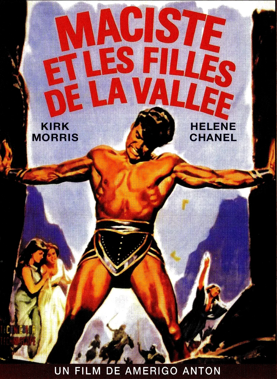Affiche du film : Maciste et les filles de la vallee