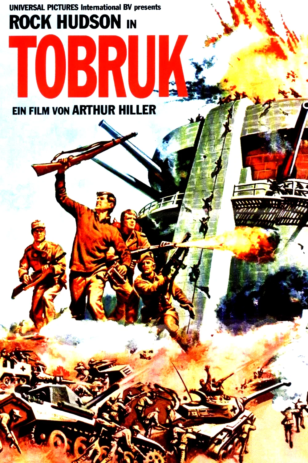 Affiche du film : Tobrouk commando pour l'enfer