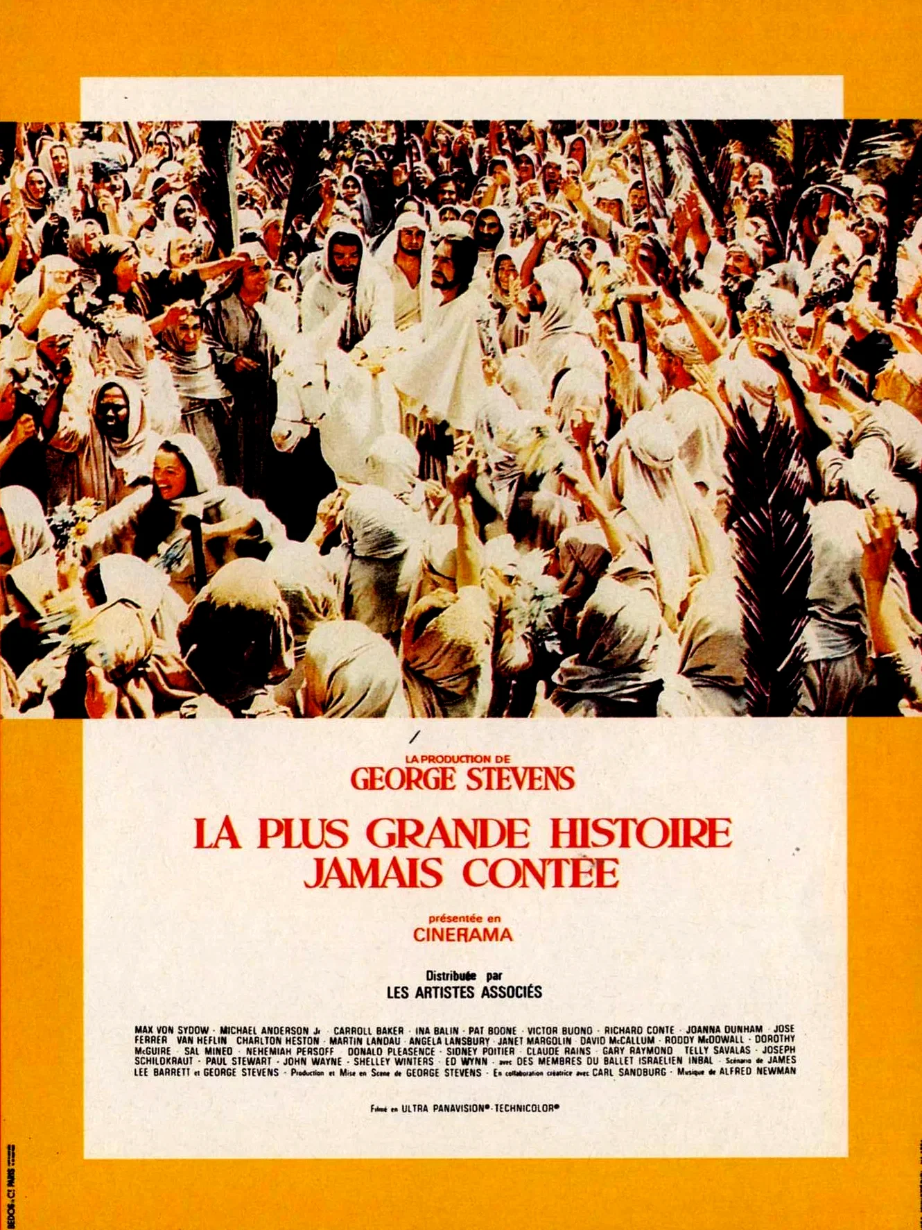 Affiche du film : La plus grande histoire jamais contee
