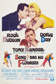 Affiche du film = Ne m'envoyez pas de fleurs