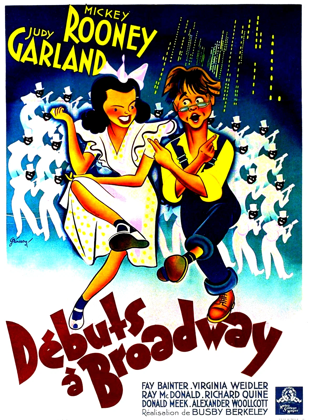 Affiche du film : Debuts a broadway