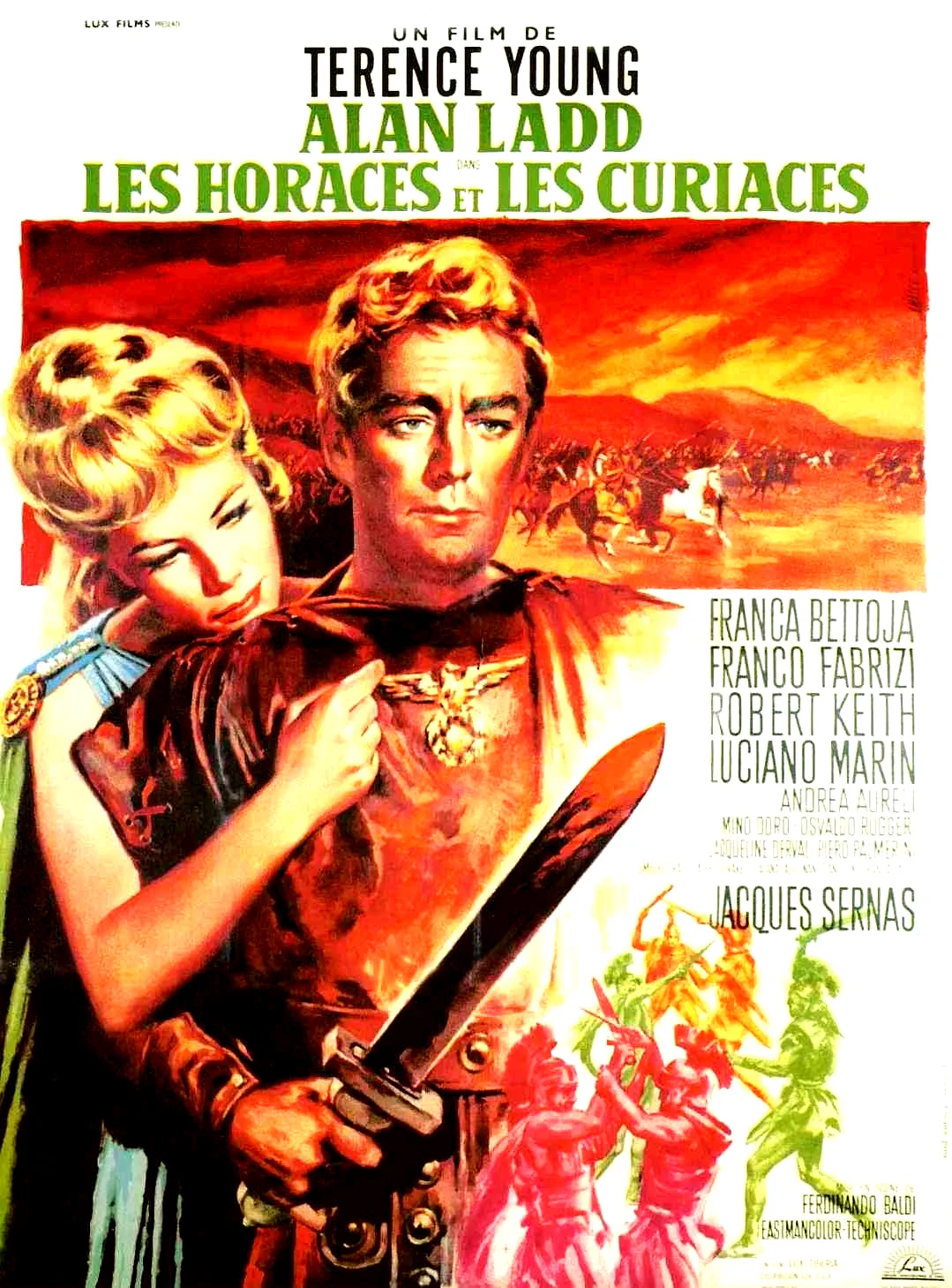 Affiche du film : Les horaces et les curiaces