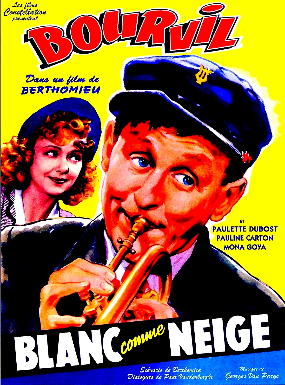 Affiche du film : Blanc comme neige