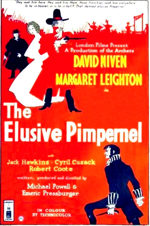 Affiche du film : The elusive pimpernel