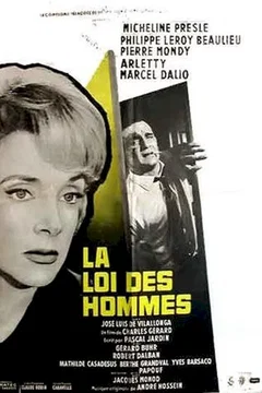Affiche du film = La loi des hommes