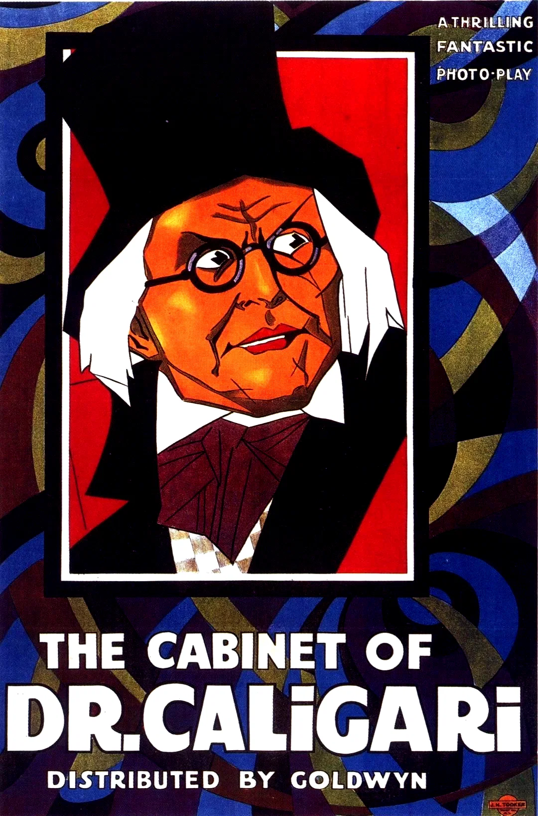 Affiche du film : Le cabinet du docteur caligari