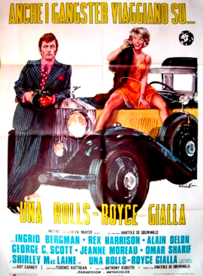 Affiche du film : La rolls royce jaune
