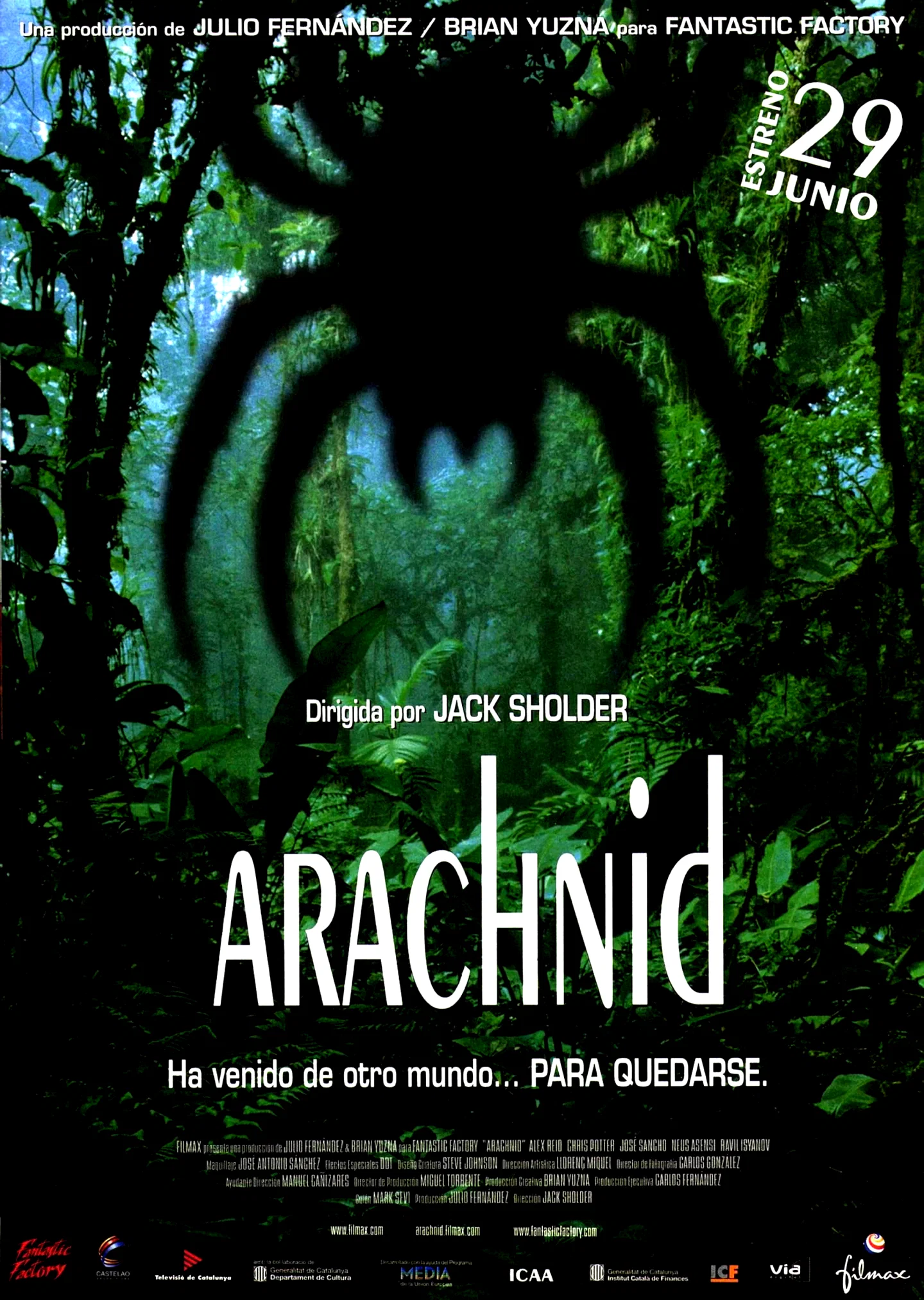 Affiche du film : Arachnid