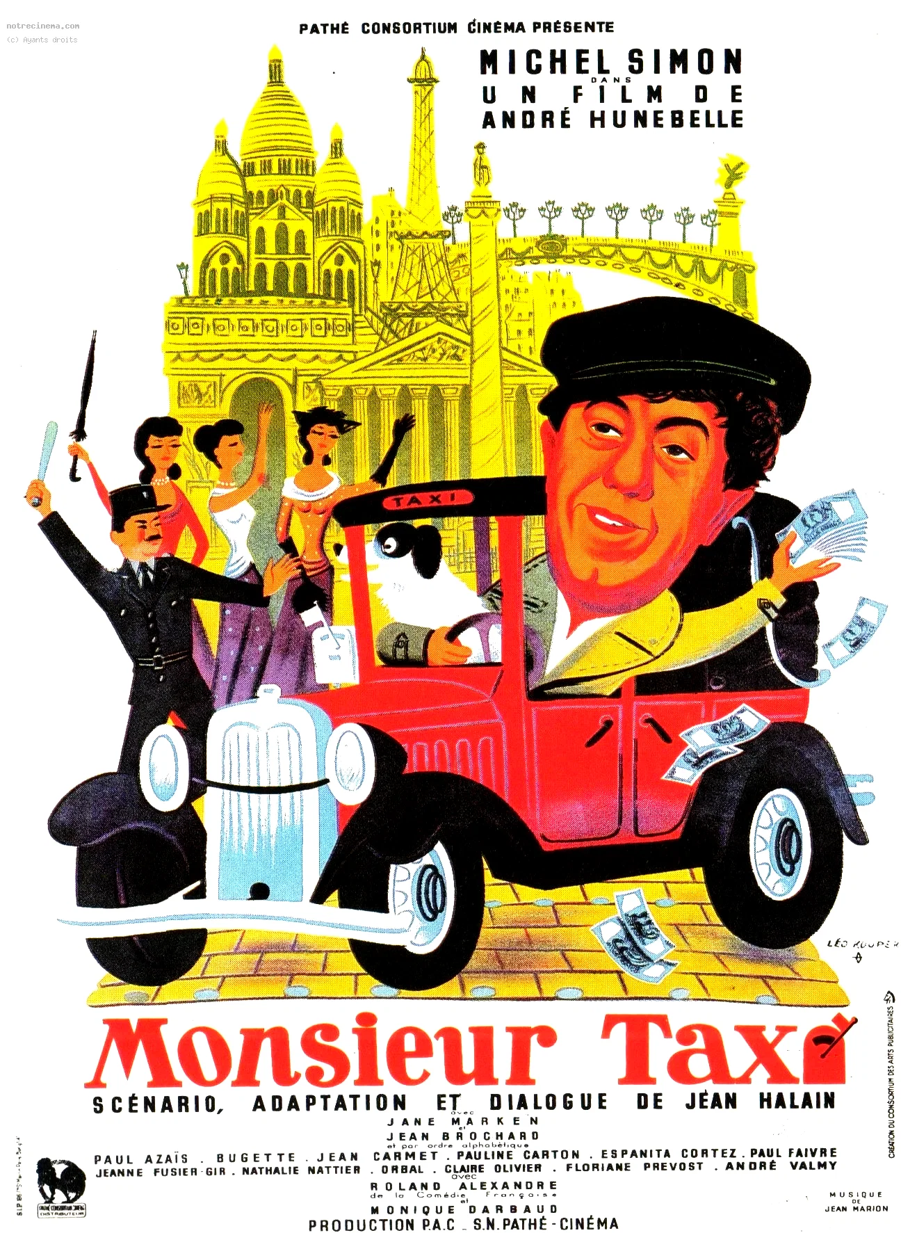 Affiche du film : Monsieur taxi