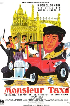 Affiche du film Monsieur taxi