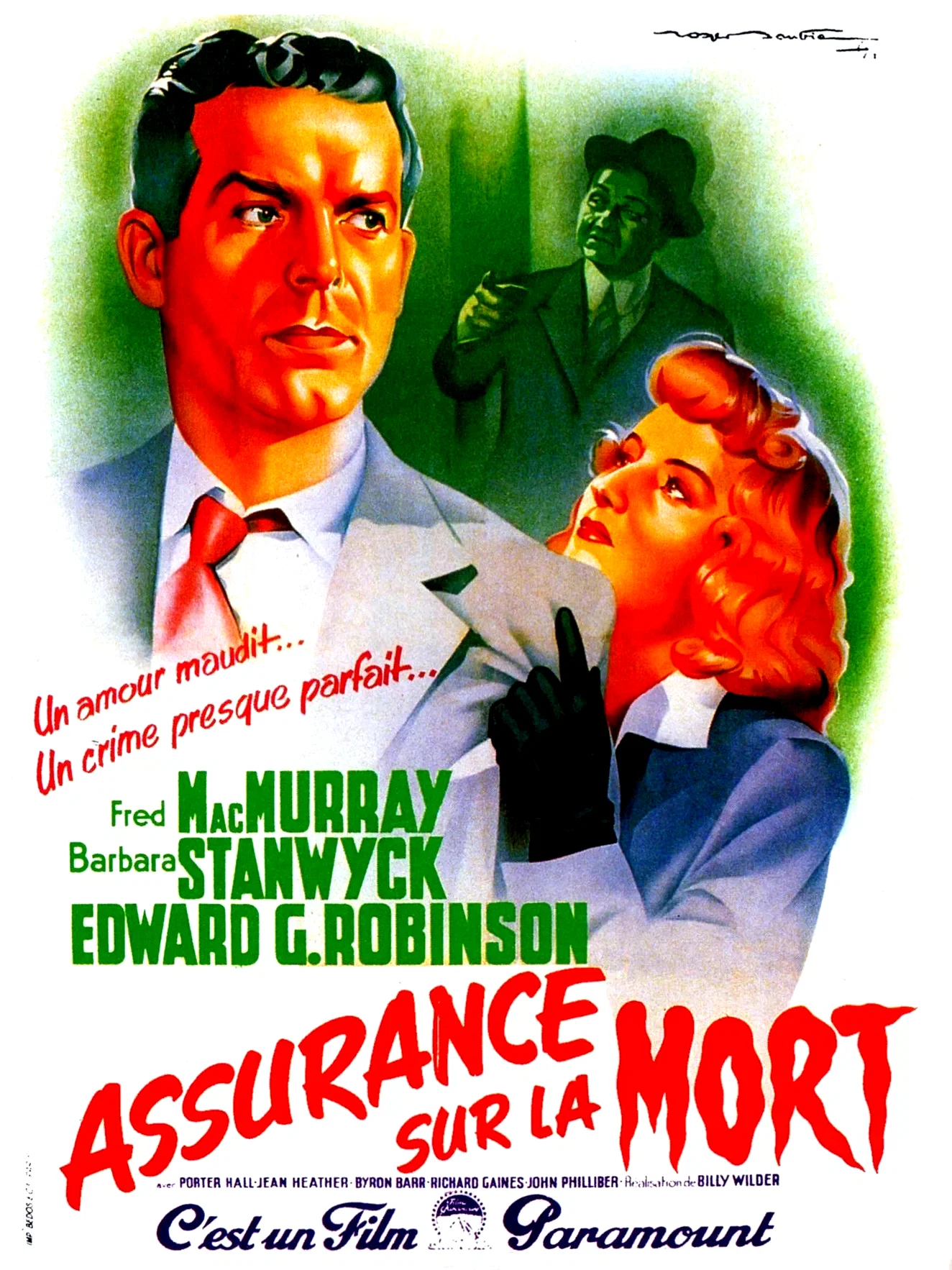Affiche du film : Assurance sur la mort