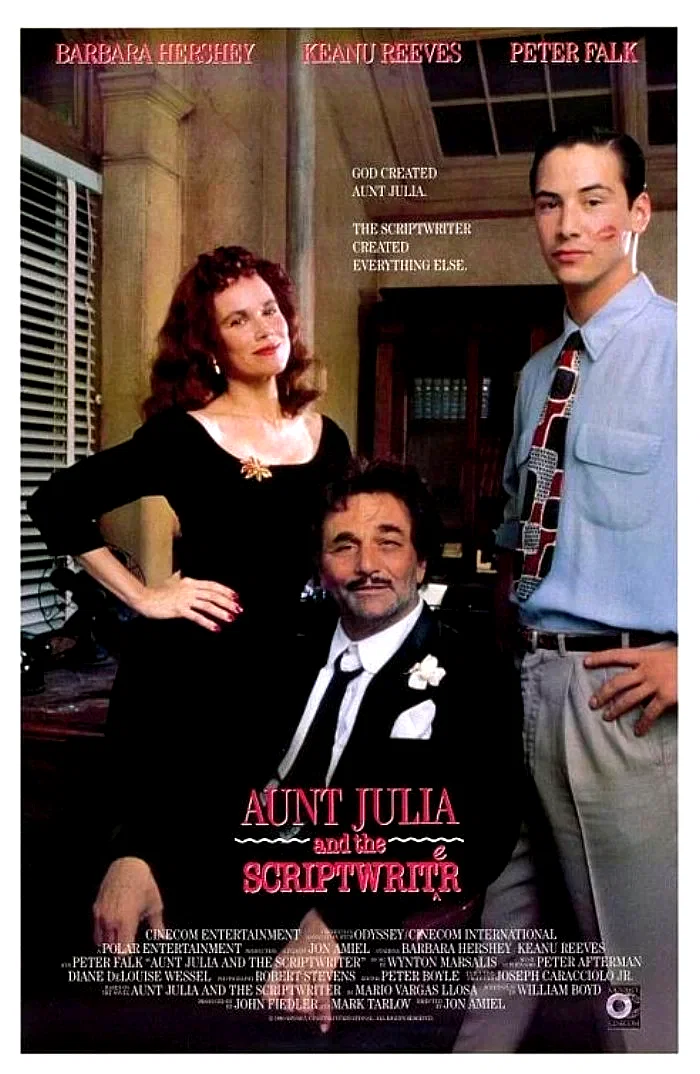 Affiche du film : Tante julia et le scribouillard