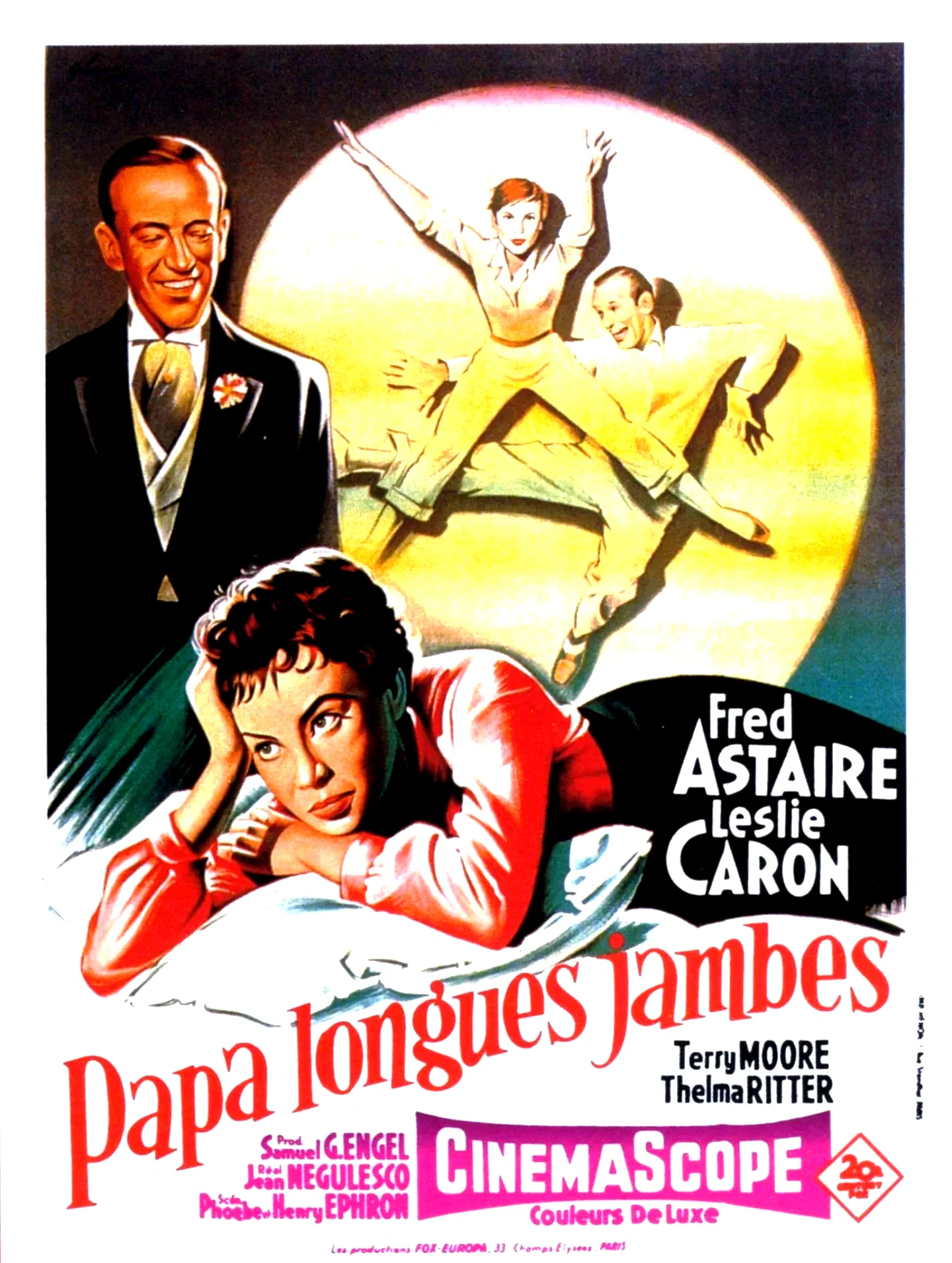 Affiche du film : Papa longues jambes