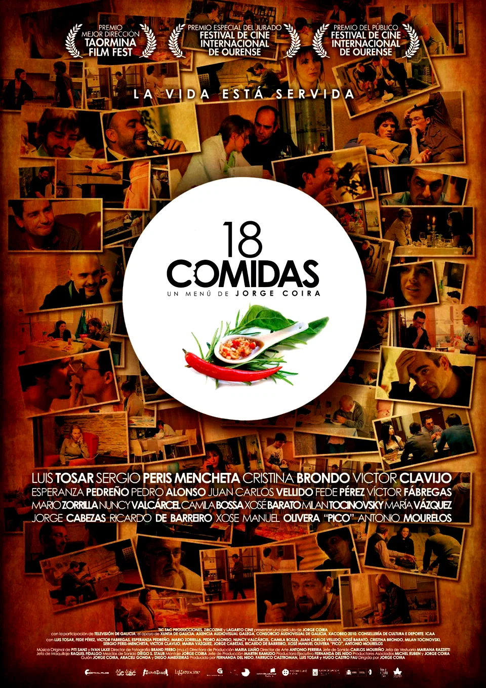 Affiche du film : 18 comidas