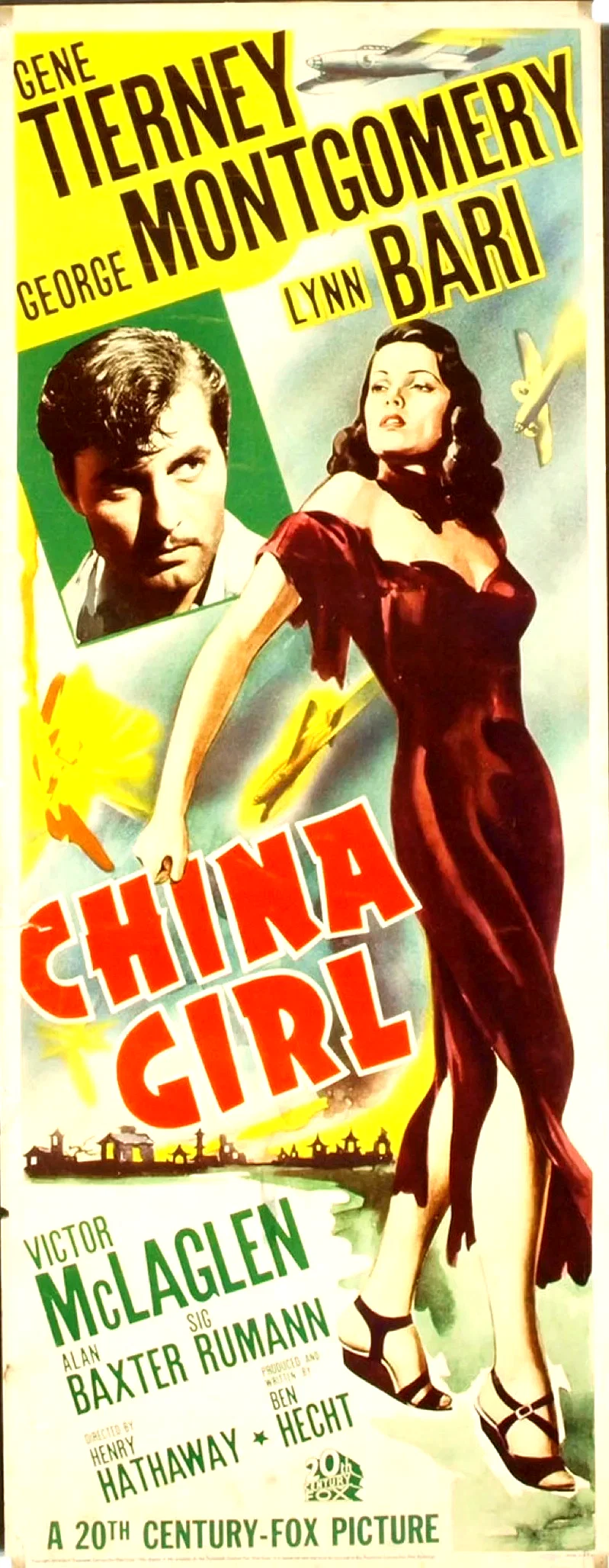 Affiche du film : La pagode en flammes