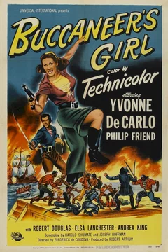 Affiche du film La fille des boucaniers