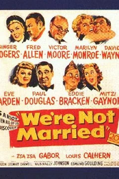 Affiche du film = Cinq mariages a l'essai