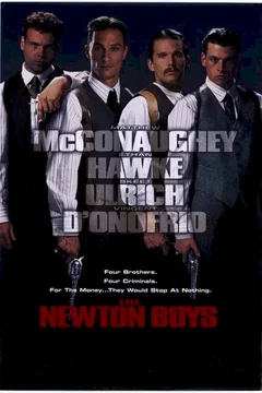 Affiche du film = Le gang des Newton