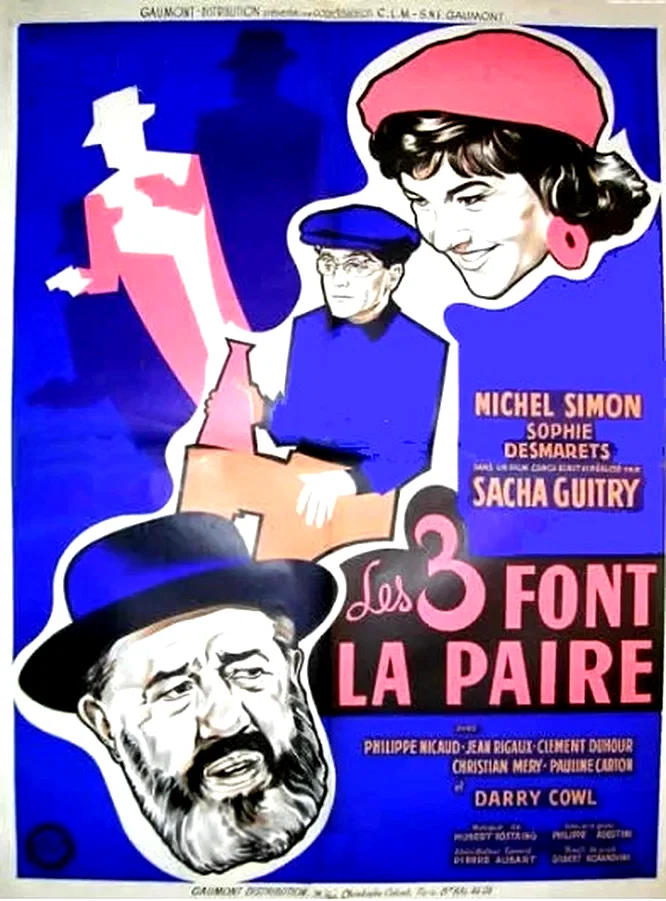 Affiche du film : Les trois font la paire