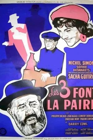 Affiche du film : Les trois font la paire