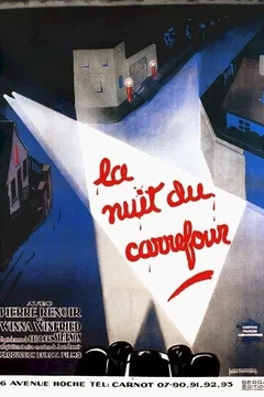 Affiche du film La nuit du carrefour