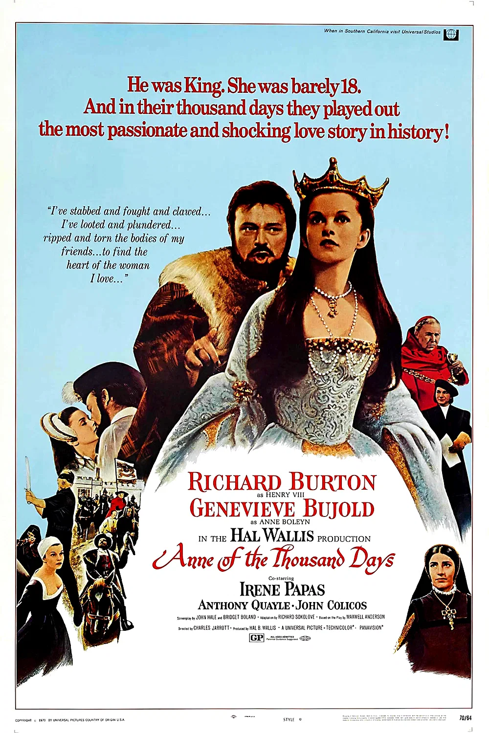 Affiche du film : Anne des mille jours